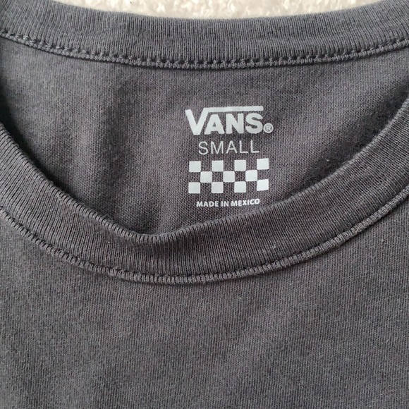 VANS Gray Top S VGUC California Native T-shirt - Picture 2 of 10